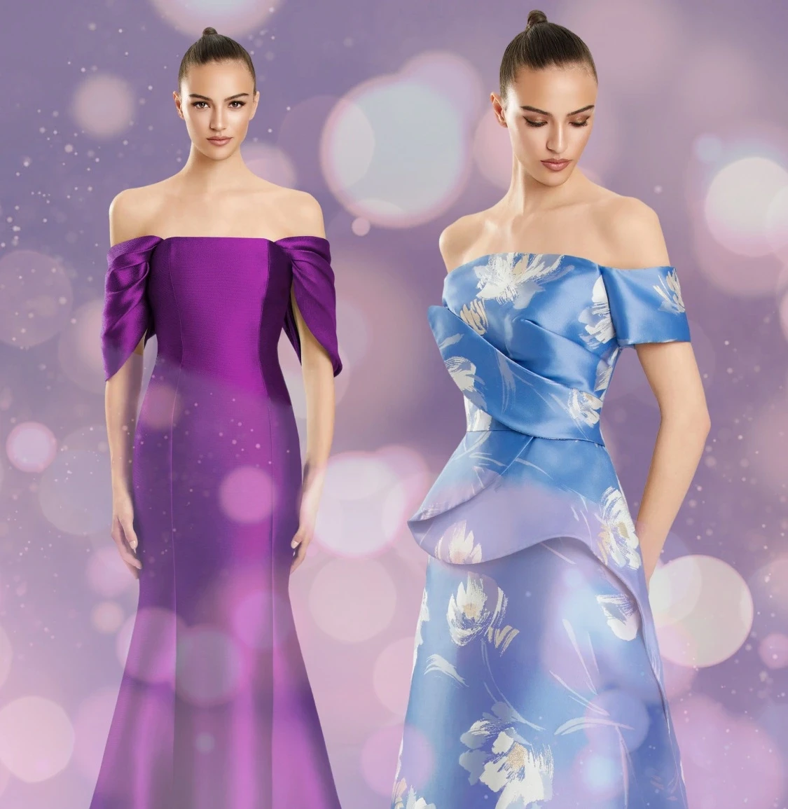 Model wearing a mothers dress. Mobile image
