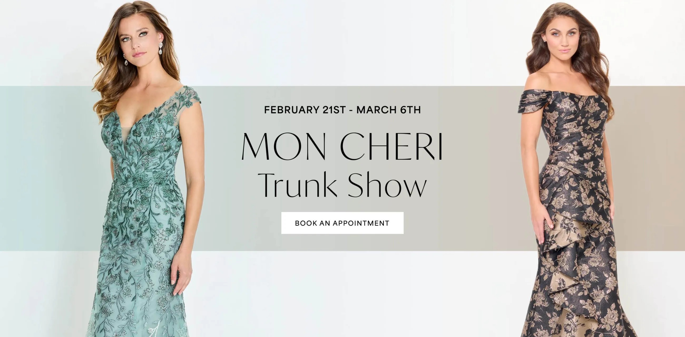 Mon Cheri Trunk Show at Lorraine Nicole's Formals Desktop