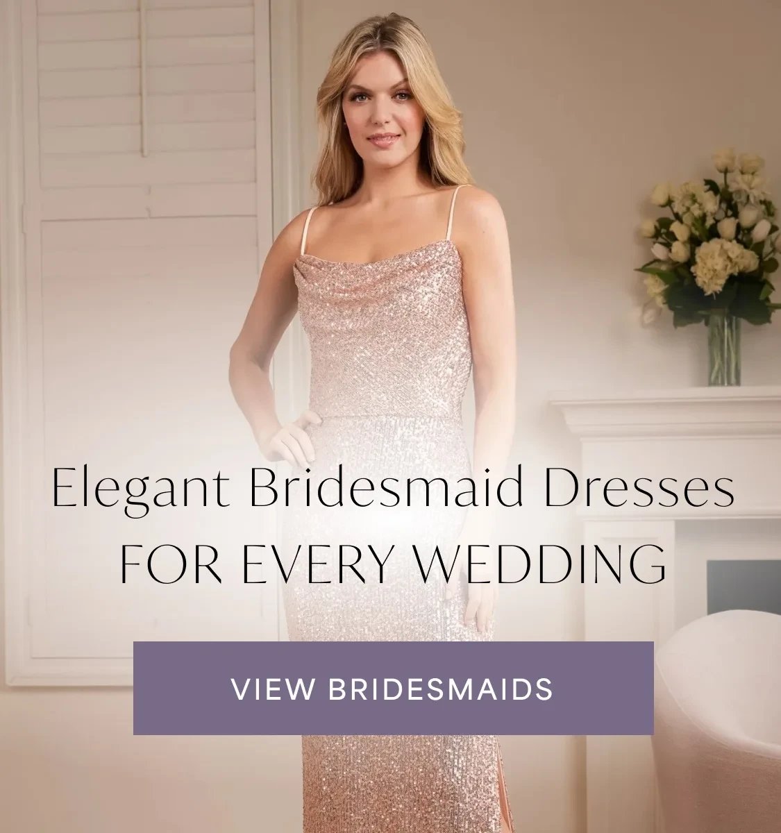 A Model wearing b2 by jasmine b243066 gown, mobile banner